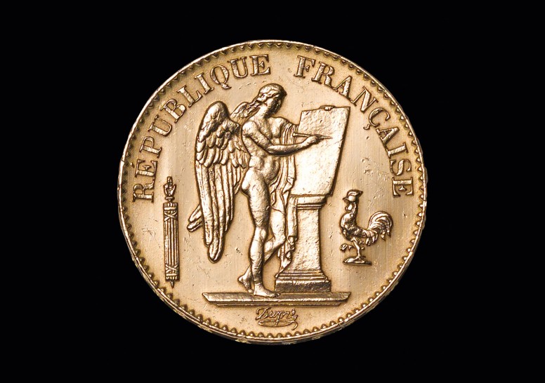 20 FFR Republik/ Engel GM banküblich