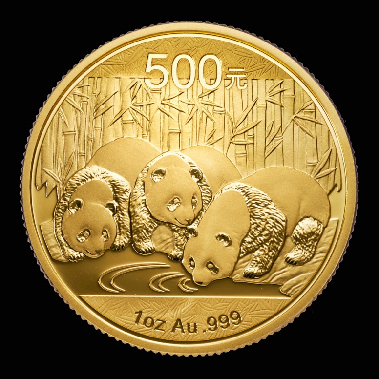 Panda 1 Oz GM banküblich