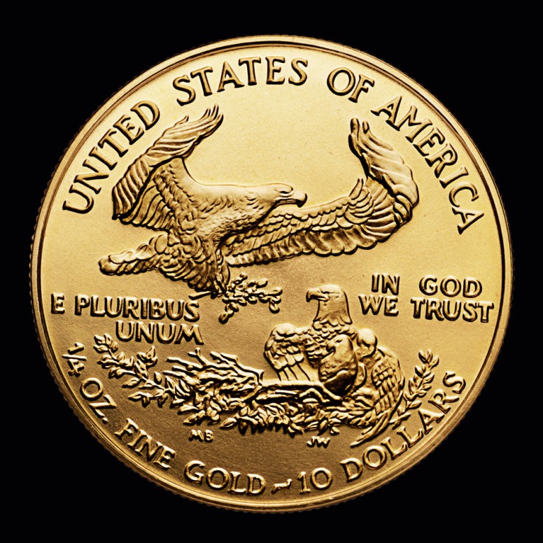 Eagle 1/4 Oz GM banküblich