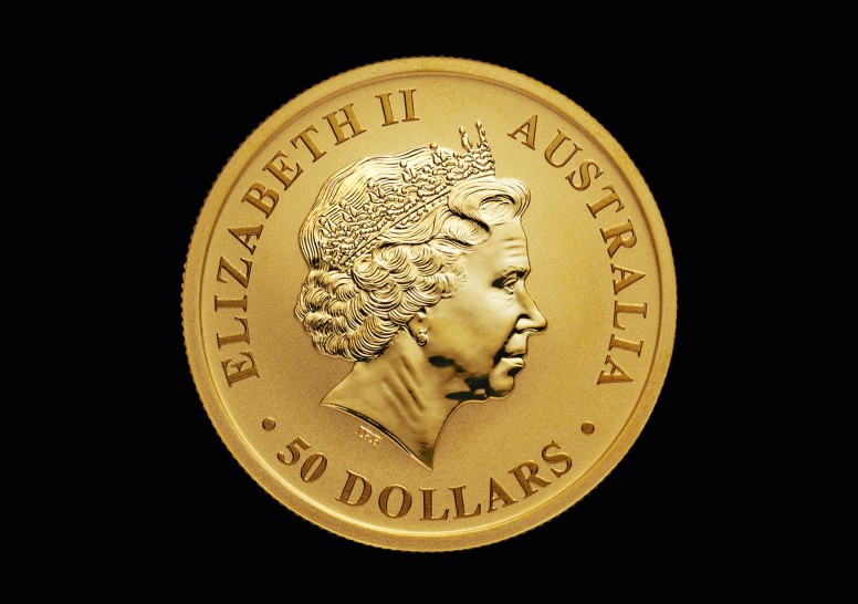 Nugget Känguru 1/2 Oz GM banküblich