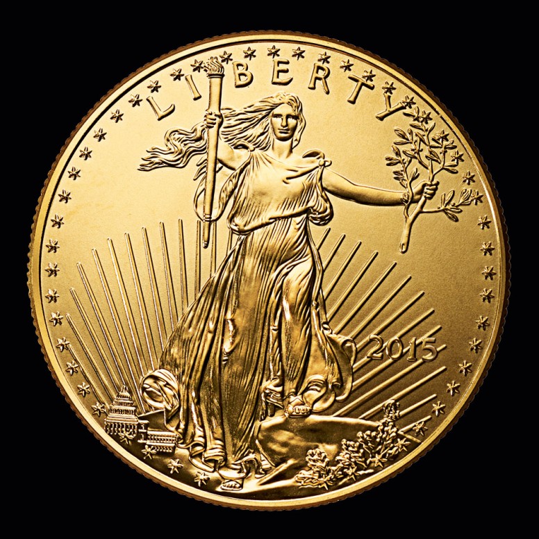 Eagle 1 Oz GM banküblich