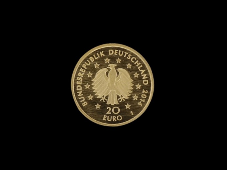 20 EURO 2014 Kastanie GM banküblich