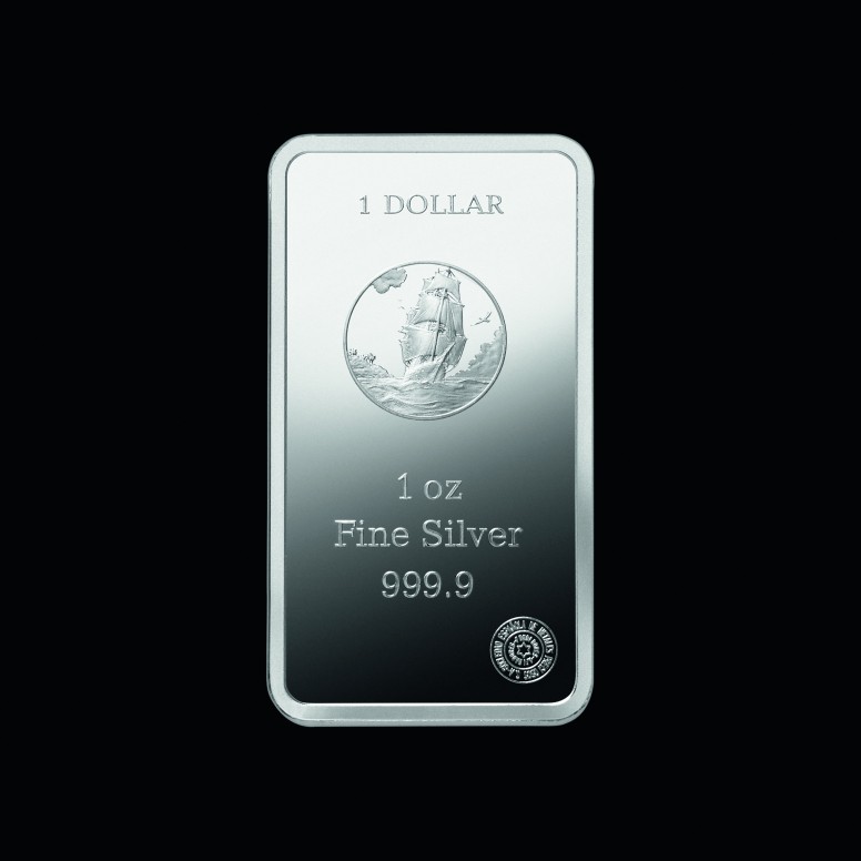 SilverBars 25x1Oz AG 999,9 Münzbarren Ascencion Island