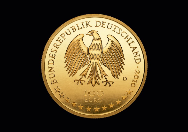 100 EURO Würzburg 2010 GM banküblich