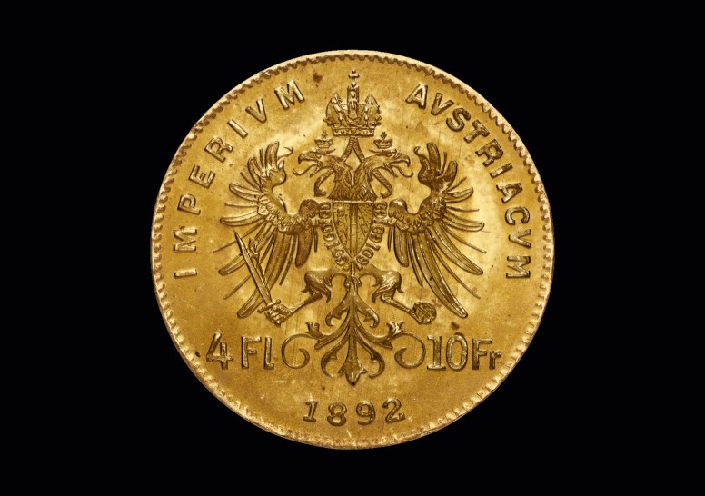 4 Florin GM banküblich