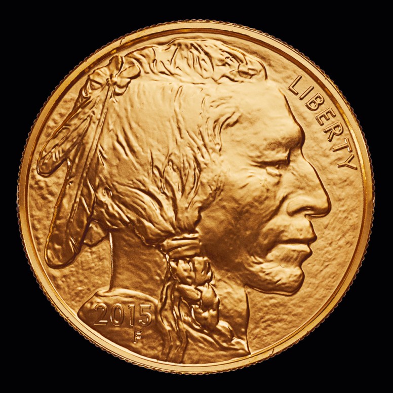 Buffalo 1 Oz GM banküblich