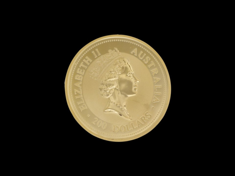 Nugget Känguru 2 Oz GM banküblich