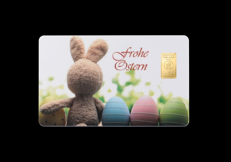 FineCard Frohe Ostern 1 x 1,0 g.