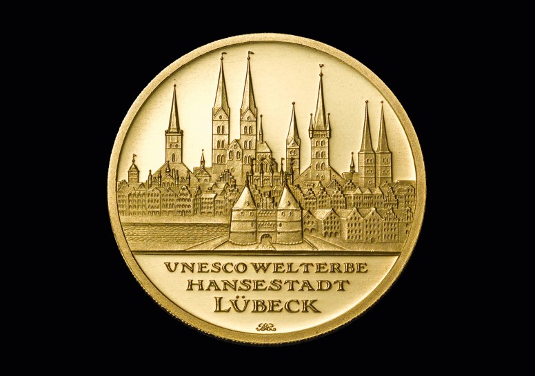 100 EURO Lübeck 2007 GM banküblich