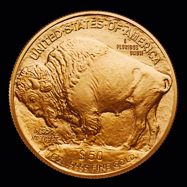 Buffalo 1 Oz GM banküblich