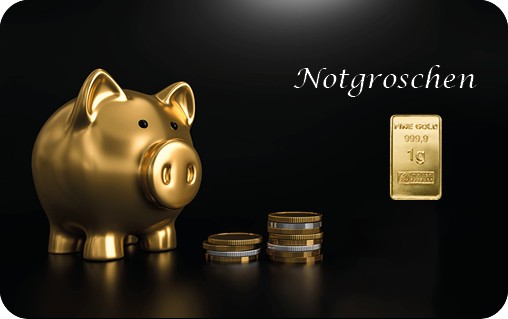 FineCard Notgroschen 1 x 1,0 g.