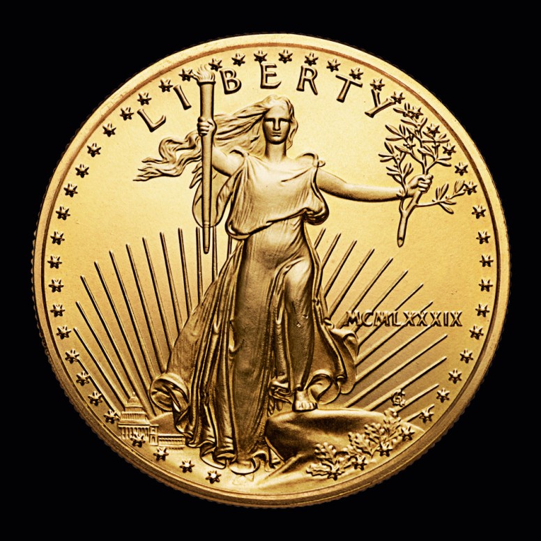 Eagle 1/4 Oz GM banküblich