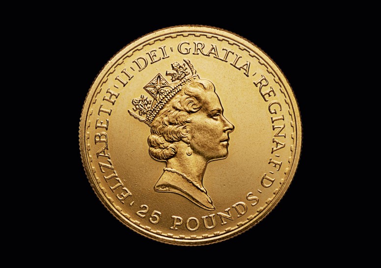 Britannia 25 GBP 1/4 Oz GM bis 2012