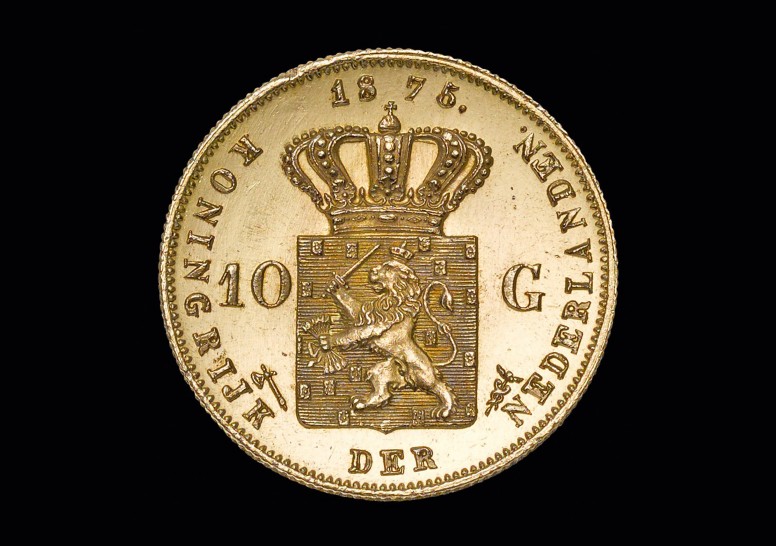 Willem 10 Gulden GM banküblich