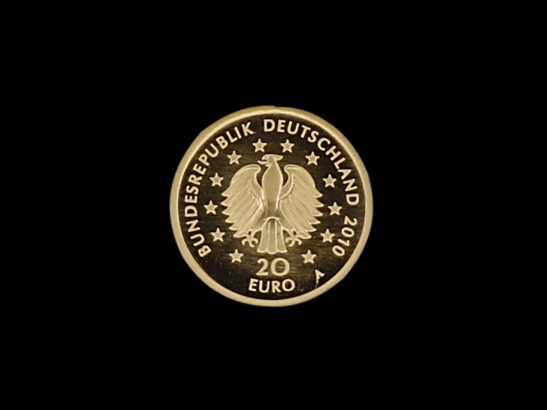 20 EURO 2010 Eiche GM banküblich (Ohne Zertifikat)
