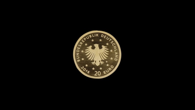 20 Euro Goldmünze Heimische Vögel - Nachtigall