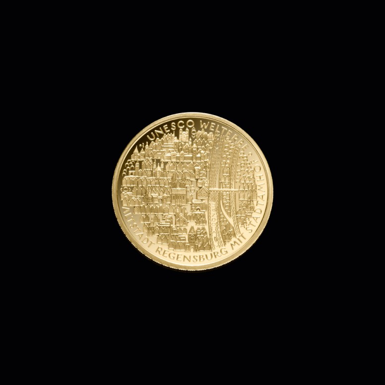 100 EURO Regensburg 2016 GM banküblich