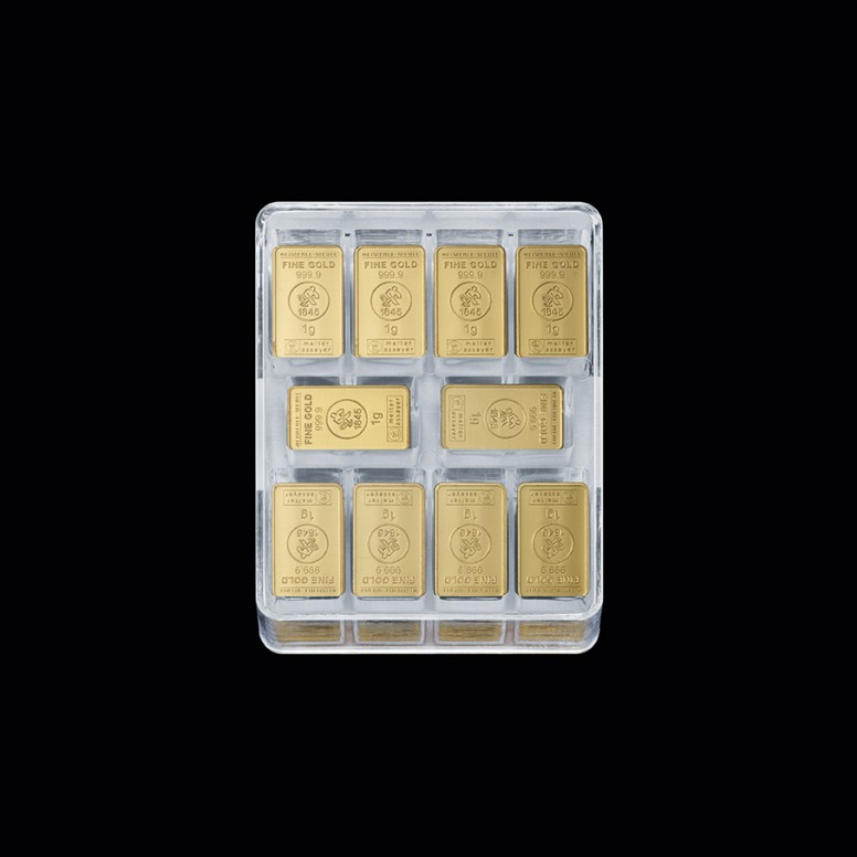 UnityBox large 250 x 1g Au