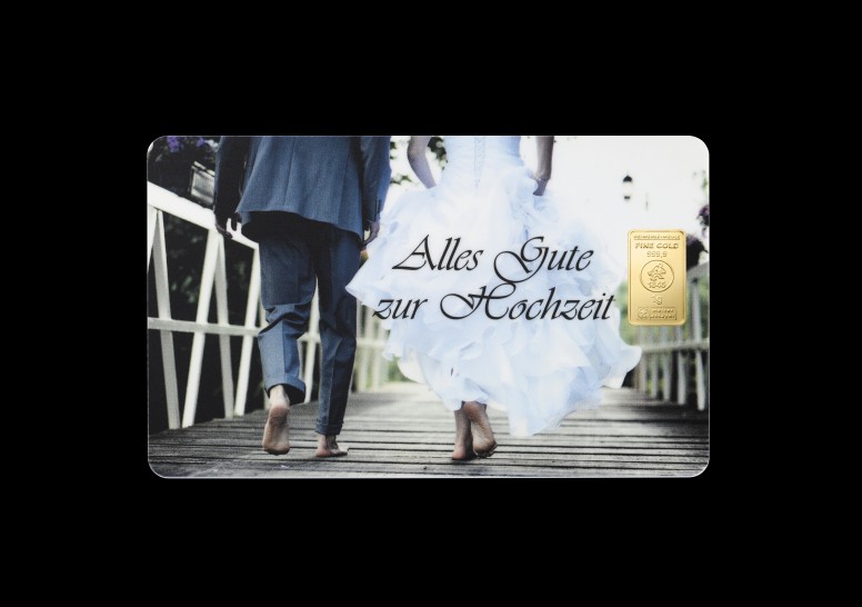FineCard Hochzeit 1 x 1,0 g.