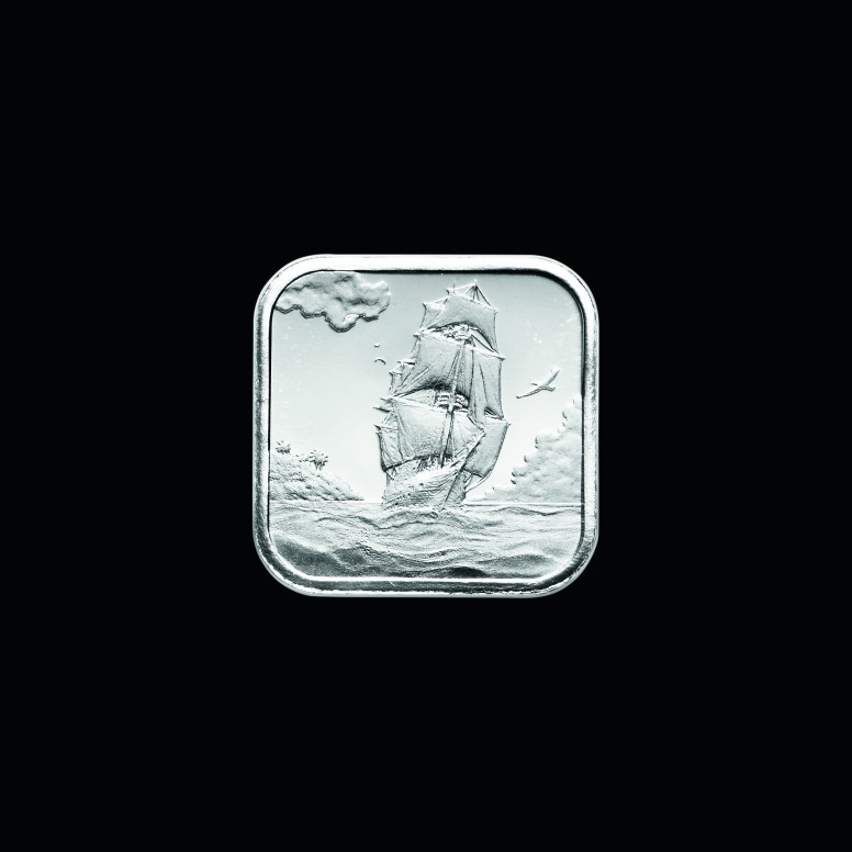 SquareBar 100x1/10 Oz Ag 999,9 Tube