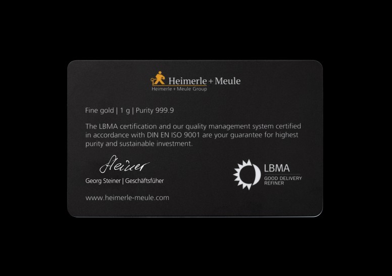 FineCard Discover Gold 1 x 1,0 g.