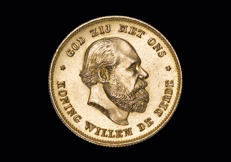 Willem 10 Gulden GM banküblich