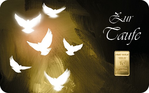 FineCard Taufe 1 x 1,0 g.