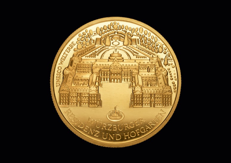 100 EURO Würzburg 2010 GM banküblich