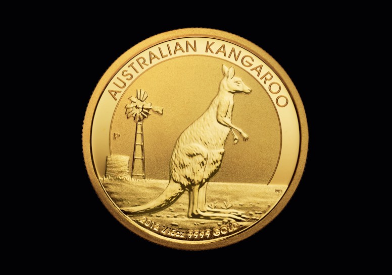 Nugget Känguru 1/10 Oz GM banküblich