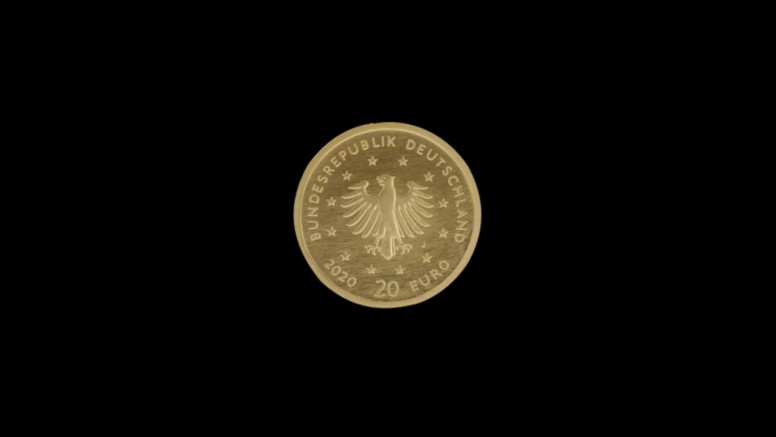 20 Euro Heimische Vögel - Weißstorch Gold