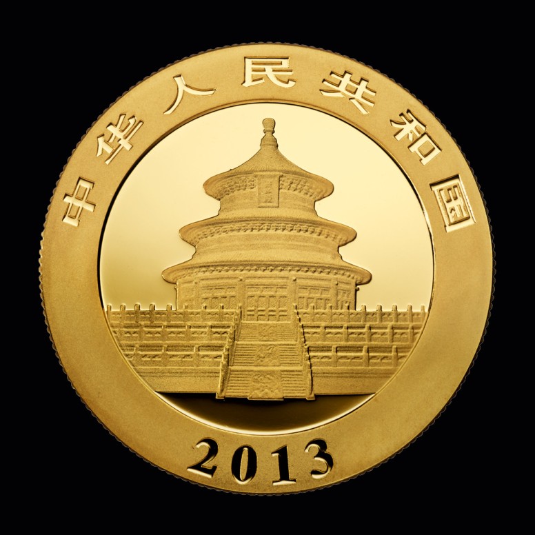 Panda 1/2 Oz GM banküblich