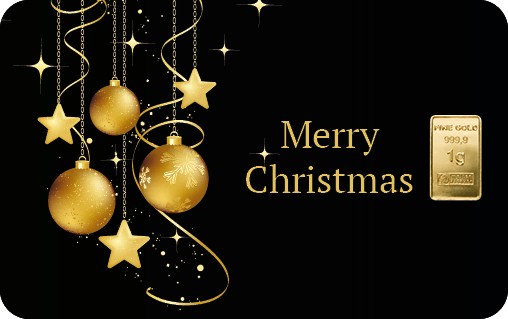 FineCard Merry Christmas 1 x 1,0 g.