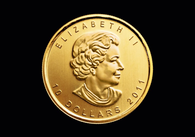 Maple Leaf 1/4 Oz GM banküblich